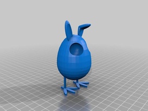 johnson ng chinken huevo La impresión en 3d 3d print model - Mito3D