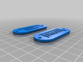 johnsonng key chain 3d printing 3d print model - Mito3D