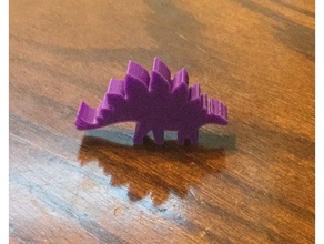 stegosaurus meeple brinquedo & acessórios para jogos boardgame dinosaur island 3d print model - Mito3D