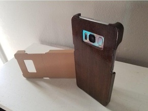galaxy s8 case mobile phone 3d print model - Mito3D