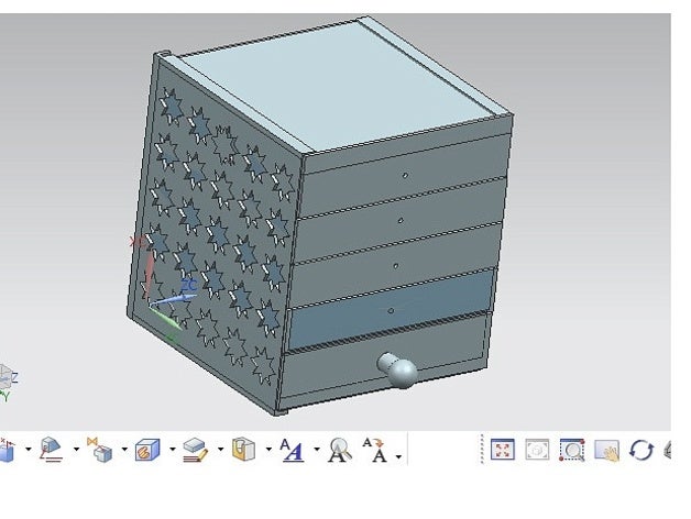 organizzatore 3D print model - Mito3D