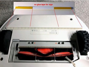 xiaomi mi aspiradora robot anti alfombra pistas La impresión en 3d el de la pista vacío rueda 3d print model - Mito3D