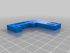 flsun cube 3d fan + autolevel probe mount original reengineered printer parts 40mm i3 3d print model - Mito3D