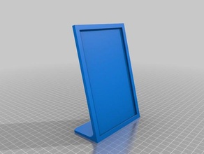 veritacal photo frame 10x15 cm 3d printing 5x7 vertical 3d print model - Mito3D