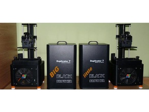 hermanos negros Las impresoras 3d Impresora duplicador de 7 sla wanhao 3d print model - Mito3D