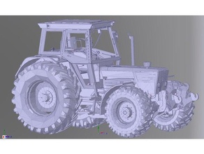 deutz 1006 automotive azienda agricola strumento attrezzi agricoli 3d print model - Mito3D