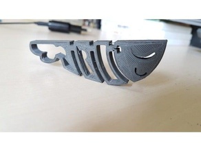 happy & sad fish 3d printing fossil fossilz 3d print model - Mito3D