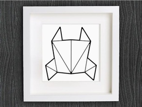 customizable origami crab animals 2d art animal bracelet customized customizer decor decoration decorations decorative earring geometric geometrical homedecor home jewelry krabbe lowpoly low poly necklace openscad pendant ring wall 3d print model - Mito3D