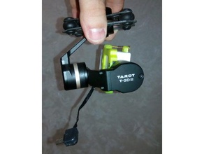 tarot gopro 3d Kamera 3d print model - Mito3D