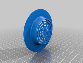 doccia capelli filtro bagno 3d print model - Mito3D