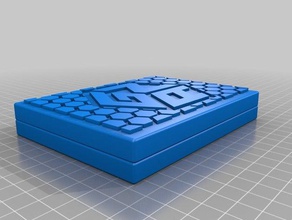 gan ges v2 conteneur de l'organisation gans rubik' rubiks cube rubix speedcube les ressorts twisty puzzle 3d print model - Mito3D