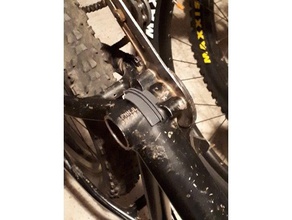 front derailler Kabelführung cannondale chase sport & im freien Fahrrad die - Schaltwerk Umwerfer mountain-bike 3d print model - Mito3D