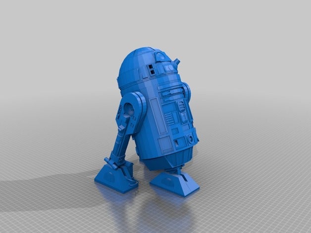 r2d2 A impressão 3d 3D print model - Mito3D