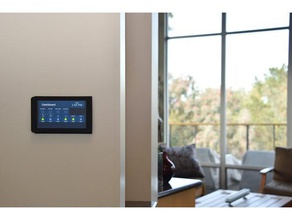 flush wall-mount raspberry pi touchscreen gadgets wall mount 3d print model - Mito3D