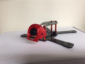di montaggio videocamera diatone cavalletta 160mm telaio r c i veicoli fpv-videocamera grasshopper runcam split 3d print model - Mito3D