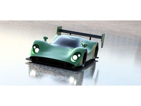 sport prototipo de coche r c vehículos 3d print model - Mito3D