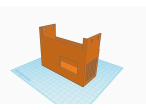 meanwell se-450 fonte de alimentação tampa Impressora 3d peças 3d print model - Mito3D