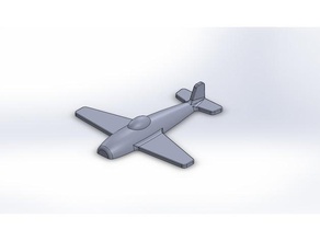 petit avion jouets & jeux 3d print model - Mito3D