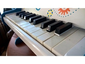 yedek piyano tuşu oyuncak & oyun aksesuarları 3d print model - Mito3D