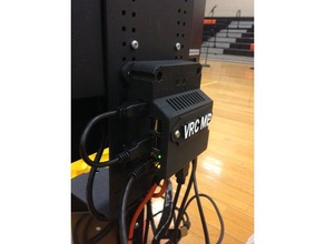 vex robotics match controller raspberry pi case v30 field monitor mount robot tournament manager vesa 100 75 screen parts competition vrc 3d print model - Mito3D