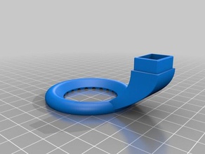 anet a8 boquilla del conducto ventilador Impresora 3d de las piezas a6 actualización mods 3d print model - Mito3D
