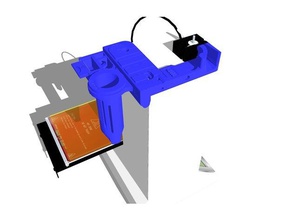 mp sélectionnez mini de base porte-outil filaments guide Imprimante 3d accessoires L'imprimante pièces filament sélectionner v2 petit 3d print model - Mito3D