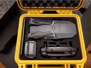mavic espuma de pelican 1200 caso dji pro drone la maletín 3d print model - Mito3D