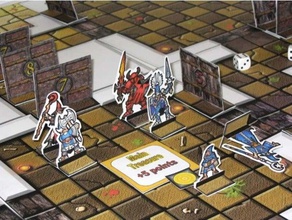 verlorene Schätze-Brettspiel Spiele Brettspiel boardgames - dungeon dungeons dragons tiles stratergy Spielzeug 3d print model - Mito3D