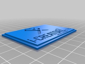 vertical clhs i-creatorz hub logo signs & logos 3d print model - Mito3D
