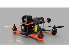 vuoto p230 quadcopter remix r c i veicoli drone droni fusion360 peon230 frame 3d print model - Mito3D