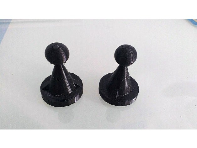 pe n de xadrez peão 3D print model - Mito3D