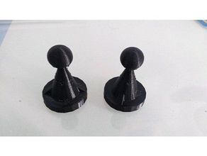 pe n ajedrez chess peon 3d print model - Mito3D
