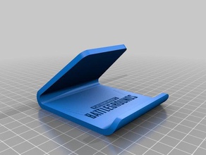 pubg universal telefon standı video oyunları oyuncu playerunknowns 3d print model - Mito3D