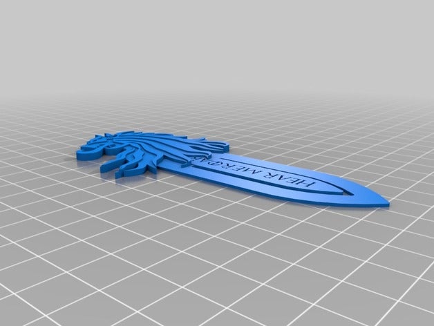 lannister bookmark 3D print model - Mito3D