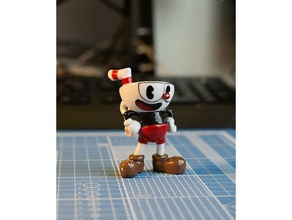 cuphead sculptures character game video 3d print model - Mito3D