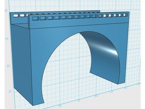 bridge road models model train 3d print model - Mito3D