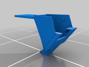 3d tesla konsol taban eğik çizgi 3d print model - Mito3D