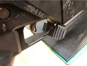 rpr ruger tüfek mag release uzantısı hassas hobi magazin bırakın serbest 3d print model - Mito3D