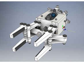 fanuc m10ia pnömatik kavrayıcı Robotik grabber 3d print model - Mito3D