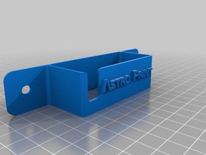 raspberry pi mur porteur - astroprint Imprimante 3d accessoires cas 3d print model - Mito3D