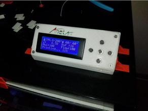 anet a8 external screen holder 3d printer accessories 3d print model - Mito3D