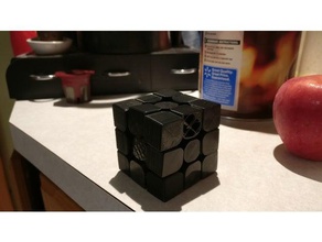 rounded rubik's cube wip toy & game accessories rubiks rubixs rubix speed 3d print model - Mito3D