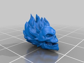 flameskull - maden phandelver oyunlar 28 mm d&d 3d print model - Mito3D