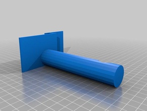 flashforge creator pro filament rod holder 3d printer parts hong kong spool 3d print model - Mito3D