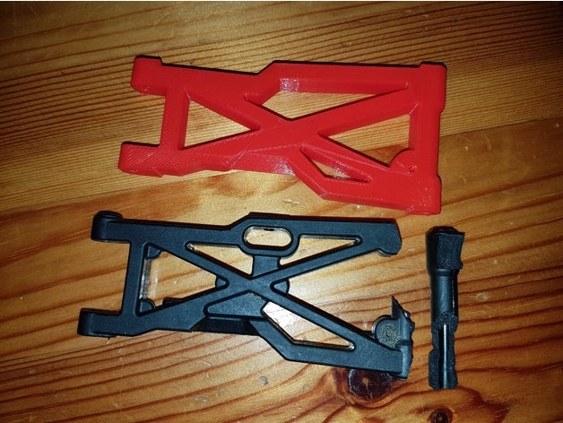 hk zorro del desierto inferior delantera de control armas r c vehículos brazo el hobbyking 3D print model - Mito3D