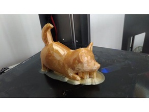 mignon shiba jouets & jeux animaux chien 3d print model - Mito3D