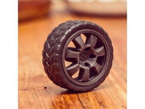 rim standard arduino wheels r c vehicles 4wd chassis raspberry pi robot robotics tire wheel 3d print model - Mito3D
