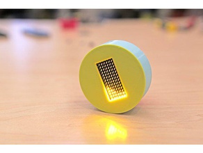 animado diodo emissor de areia - física brinquedo e astronomia adafruit cardan luz matriz a vapor haste 3d print model - Mito3D