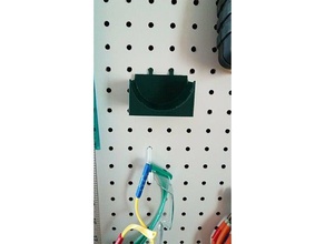 scale holders pegboard 3d printing holder 3d print model - Mito3D