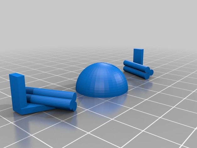 logicoma olho flare armas lados brinquedos & games ghost shell aranha tanque 3D print model - Mito3D